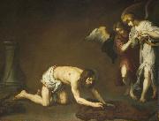 Bartolome Esteban Murillo Christ after the Flagellation oil painting on canvas